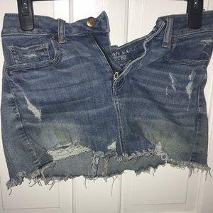American Eagle Denim mini skirt
